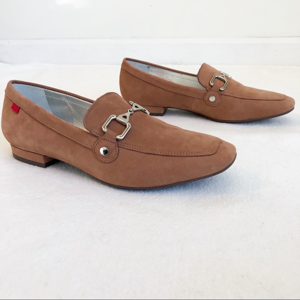 Marc Joseph NY West Houston Leather Bridle Bit Loafer No Buck Brown, size 8.5